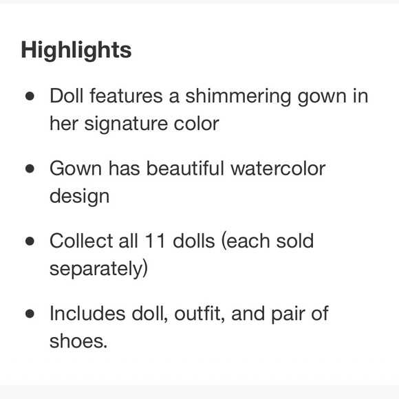 Little Mermaid Ariel Royal Shimmer Doll - Picture 9 of 9